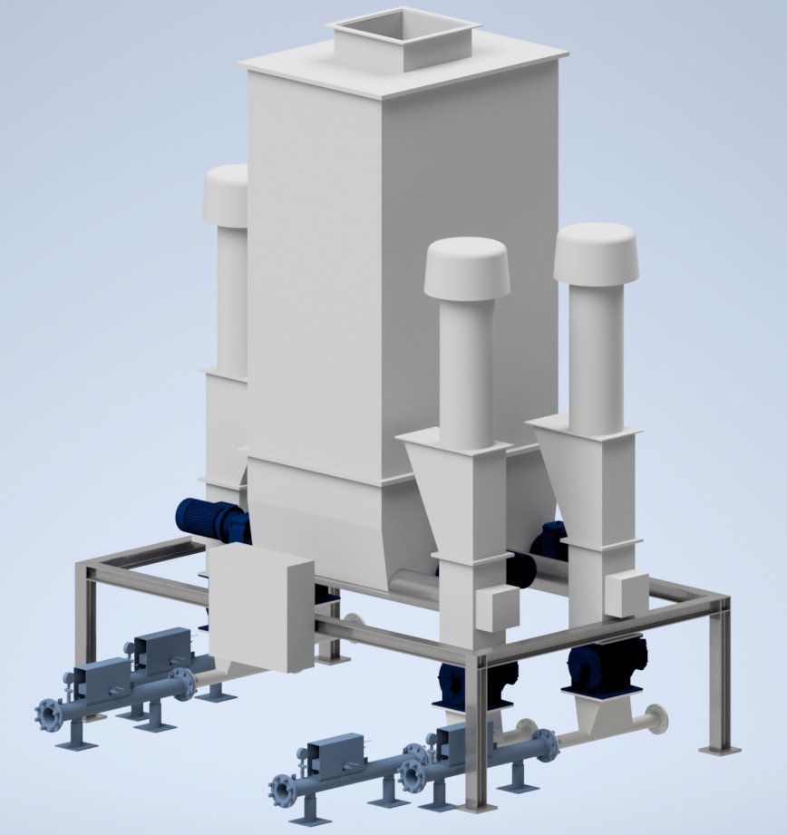 Ingtec AG - wood chip conveyor systems zyklon air conveying Ingtec AG - wood chip conveyor systems zyklon air conveying